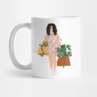 Girl Plant Shopping 9 Mug